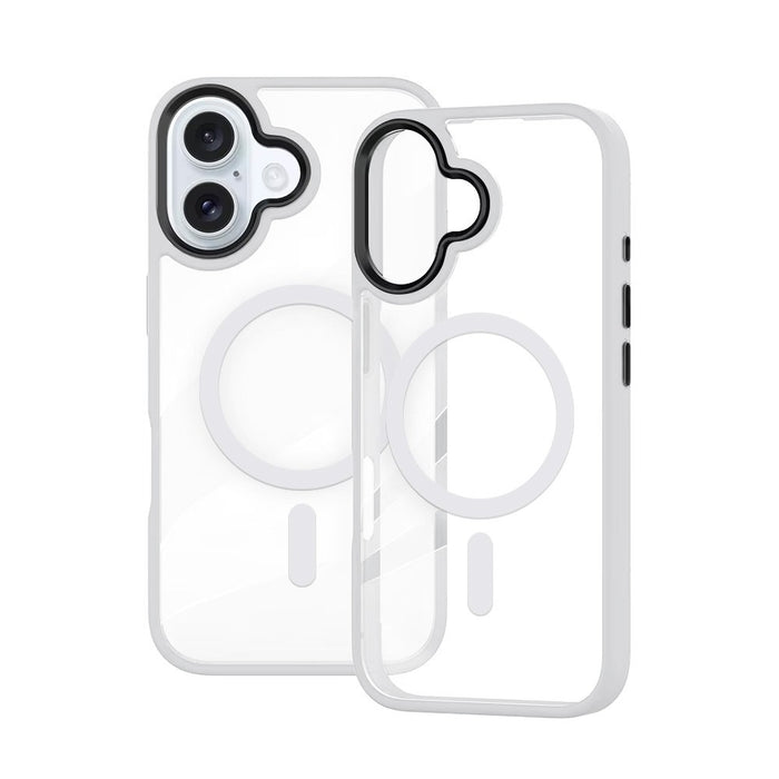 Redefine Metal Camera Lens Magnetic Transparent Magsafe Case for iPhone 16