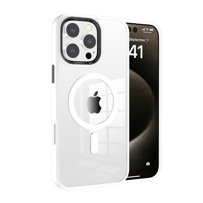 Redefine Metal Camera Lens Magnetic Transparent Magsafe Case for iPhone 16 Pro