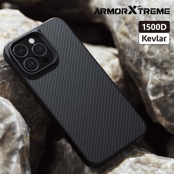 REDEFINE Armor Xtreme Soft TPU+1500D Kevlar Magnetic Case for iPhone 15