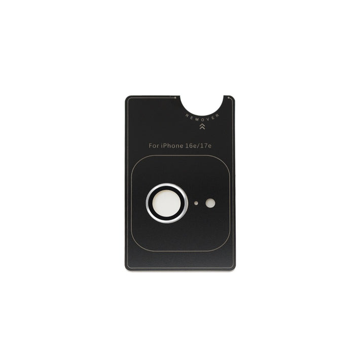 iPhone 16E / 17E Kinglas Metal Ring HD Tempered Glass Camera Lens Protector Film