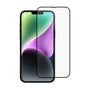 iPhone 15 Plus 16 Plus Kinglas 9H Tempered Glass Screen Protector 2-Pack Silk Black Anti-Static Full Coverage Protector JPC