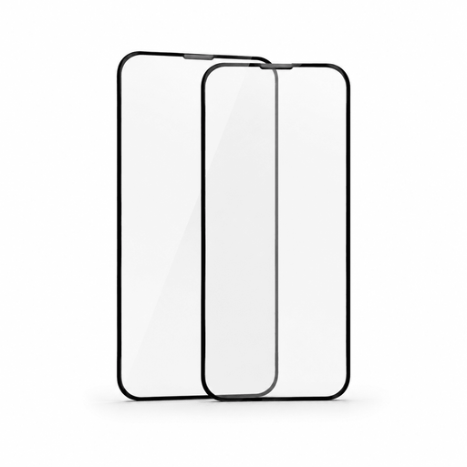 Two Kinglas black-edge tempered glass screen protectors for iPhone 13 Pro Max and iPhone 14 Plus