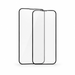 Two Kinglas black-edge tempered glass screen protectors for iPhone 13 Pro Max and iPhone 14 Plus