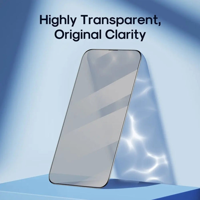 Kinglas 2 Packs 2.5D Full Coverage Silk Printing Privacy Tempered Glass Screen Protector for iPhone 18 Pro Full Coverage Protector JPC MOBILE ACCESSORIES