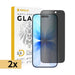 Kinglas 2 Packs 2.5D Full Coverage Silk Printing Privacy Tempered Glass Screen Protector for iPhone 18 Pro Max Full Coverage Protector JPC MOBILE ACCESSORIES