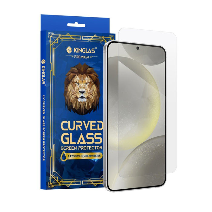 Kinglas UV Liquid Glue Tempered Glass Samsung Galaxy S26 Ultra 9H Ultrasonic Full Coverage Full Coverage Protector JPC MOBILE