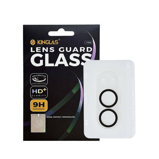 Kinglas silk-print camera lens protector for iPhone Duo, main product view