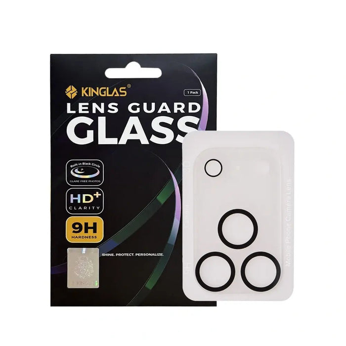 Kinglas 3D Full Coverage Silk Printing Camera Lens Protector for iPhone 18 Pro 2.5D Protector JPC MOBILE ACCESSORIES