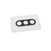 Kinglas 9H tempered glass camera lens protector with black silk-print frame for Galaxy S26