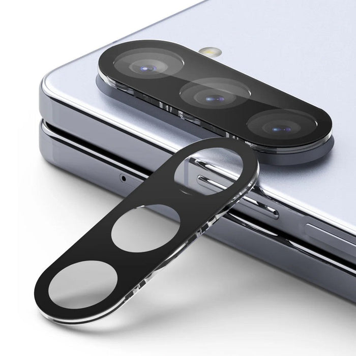 Anti-scratch explosion-proof durability test Kinglas Samsung Z Fold 7 camera lens film multi-layer protection demonstration