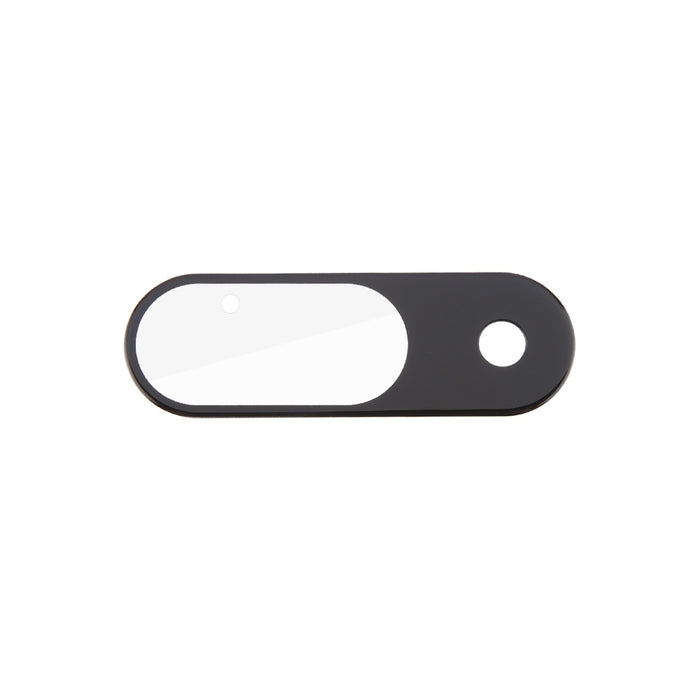Front view of black Kinglas camera-bar lens protector for Google Pixel 9