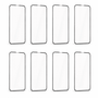 Kinglas 8 Packs Full Coverage Tempered Glass Screen Protector For iPhone 14 Pro on a white background