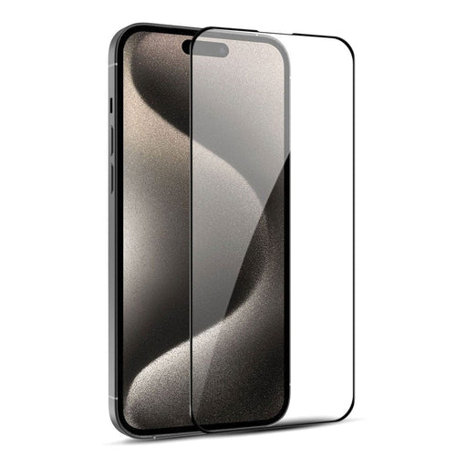 Kinglas full coverage 9H tempered glass screen protector iPhone 15 Pro superior protection anti-fingerprint coating bubble free installation Australia