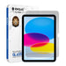 Kinglas iPad 10th Gen tempered glass screen protector front view