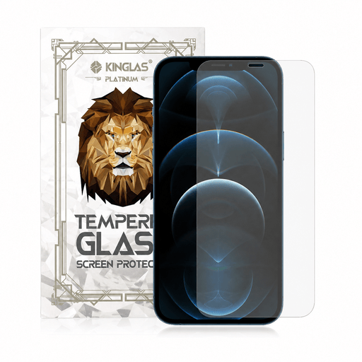 Kinglas iPhone 12 / 12 Pro 9H Diamond Glass Screen Protector on a white background