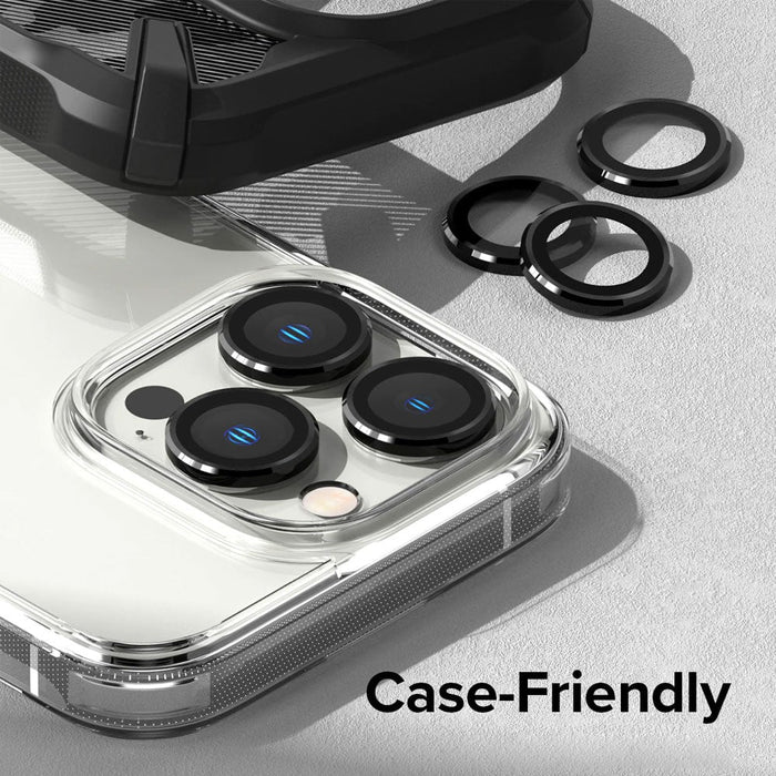 Kinglas iPhone 12 Pro Max Camera Lens Protector Set Aluminum Alloy 4 Colours Anti-Fingerprint 3Pcs Full Coverage Protector
