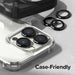 Kinglas iPhone 12 Pro Max Camera Lens Protector Set Aluminum Alloy 4 Colours Anti-Fingerprint 3Pcs Full Coverage Protector