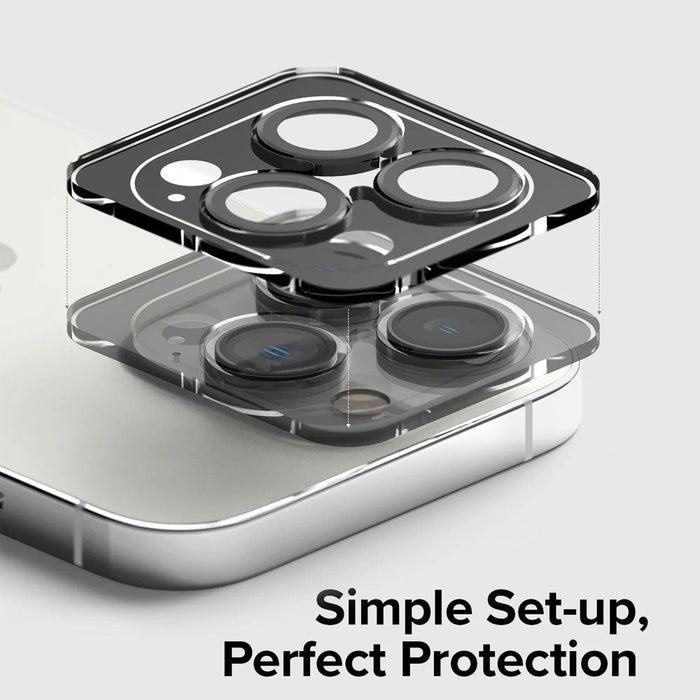 Kinglas iPhone 12 Pro Max Camera Lens Protector Set Aluminum Alloy 4 Colours Anti-Fingerprint 3Pcs Full Coverage Protector