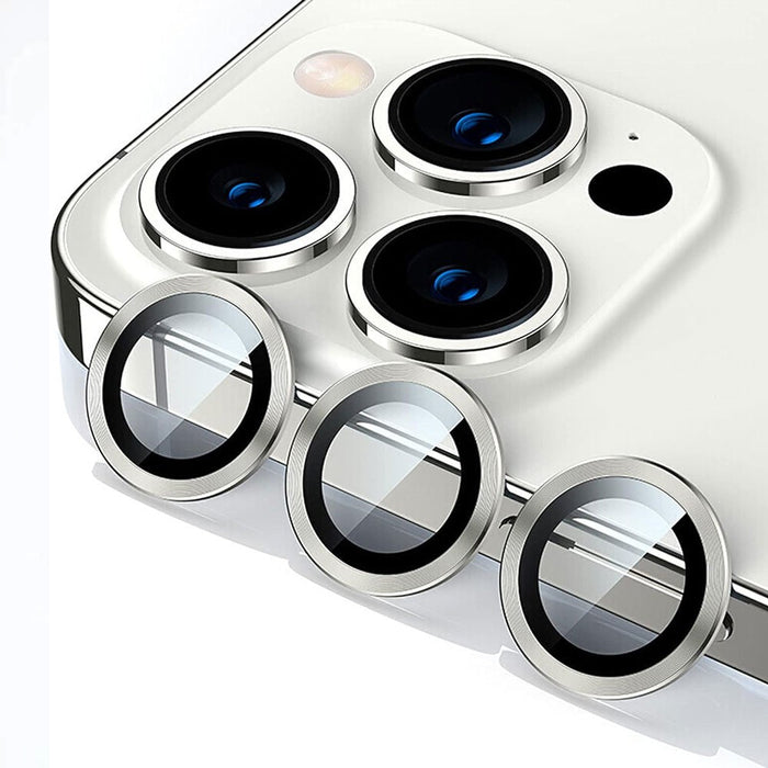 Kinglas iPhone 12 Pro Max Camera Lens Protector Set Aluminum Alloy 4 Colours Anti-Fingerprint 3Pcs Full Coverage Protector