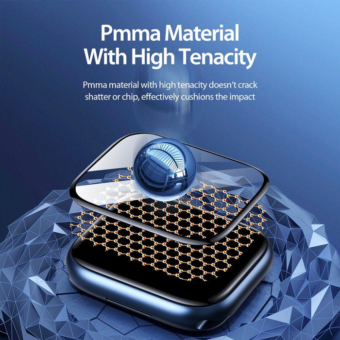 Professional installation guide for Kinglas PMMA protector on Apple Watch Series 4/5/SE/6 40mm compact