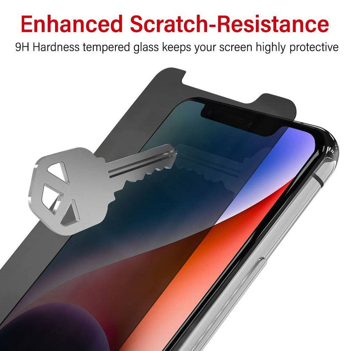 Kinglas Privacy Tempered Glass for iPhone X / XS / 11 Pro – 9H Anti - Spy Screen Protector - JPC MOBILE ACCESSORIES