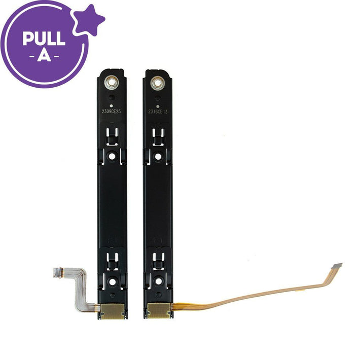 Left & Right Slider Rails With Flex Cable For Nintendo Switch OLED (PULL - A) Screen Replacement JPC MOBILE ACCESSORIES