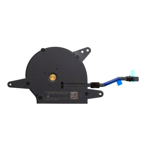 Angled view of MacBook Air cooling fan assembly	