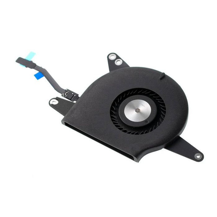 MacBook Air CPU fan installed inside chassis	