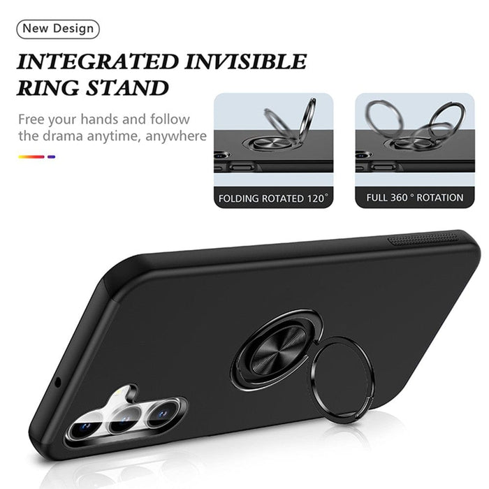 Magnetic Ring Holder Shockproof Case Samsung Galaxy A26 5G | 360° Protection Kickstand Car Mount 4 Colors Brisbane - JPC MOBILE ACCESSORIES