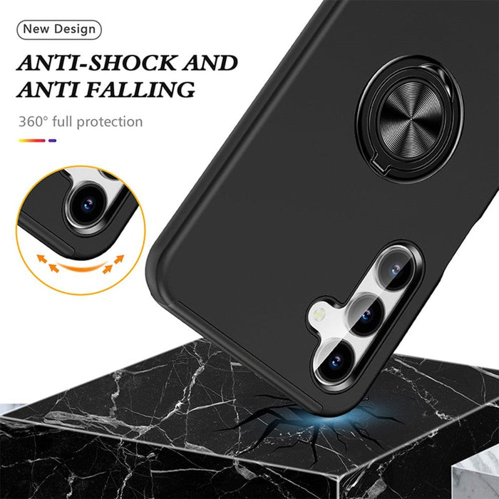 Magnetic Ring Holder Shockproof Case Samsung Galaxy A26 5G | 360° Protection Kickstand Car Mount 4 Colors Brisbane - JPC MOBILE ACCESSORIES