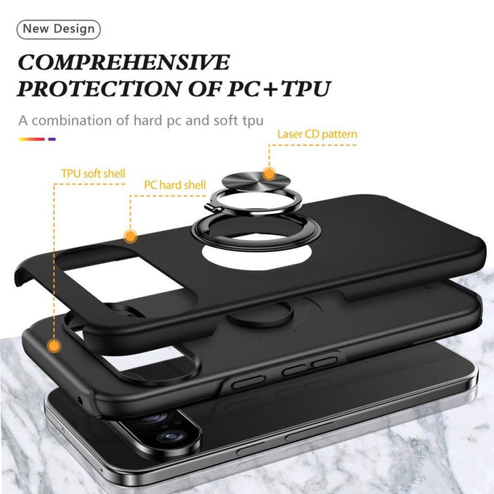 Magnetic Ring Holder Shockproof Case Cover for Google Pixel 10 / 10 Pro Hybrid Case JPC MOBILE ACCESSORIES