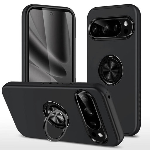 Magnetic Ring Holder Shockproof Case Cover for Google Pixel 10 / 10 Pro Hybrid Case JPC MOBILE ACCESSORIES