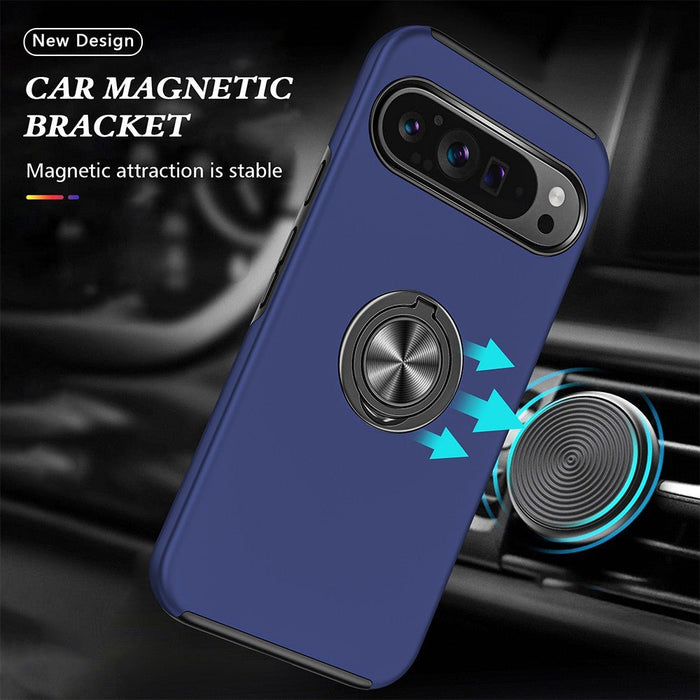 Magnetic Ring Holder Shockproof Case Cover for Google Pixel 9 / 9 Pro Hybrid Case JPC MOBILE ACCESSORIES
