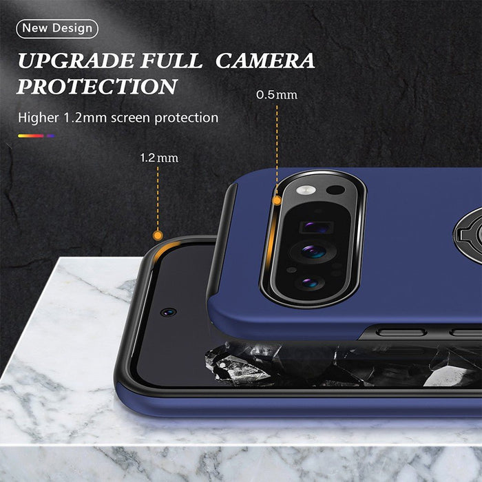 Magnetic Ring Holder Shockproof Case Cover for Google Pixel 9 / 9 Pro Hybrid Case JPC MOBILE ACCESSORIES
