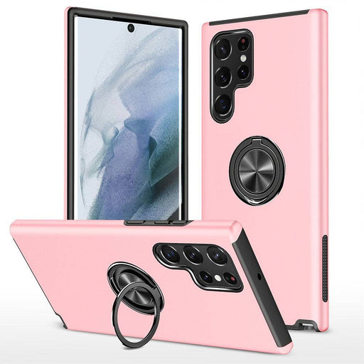 Magnetic Ring Holder Shockproof Cover Case for Samsung Galaxy S23 Ultra – Durable TPU + PC Protection - JPC MOBILE ACCESSORIES