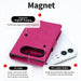Product graphic showing the Mercury Blue Moon case with a magnetic charging ring illustration