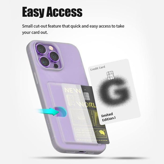 Mercury Goospery Rail 2 Card Case for iPhone 16 Pro | Slim Shockproof Secure 2 - Card Storage | Black Transparent Variants | JPC Mobile Accessories Australia Wallet Case JPC MOBILE ACCESSORIES