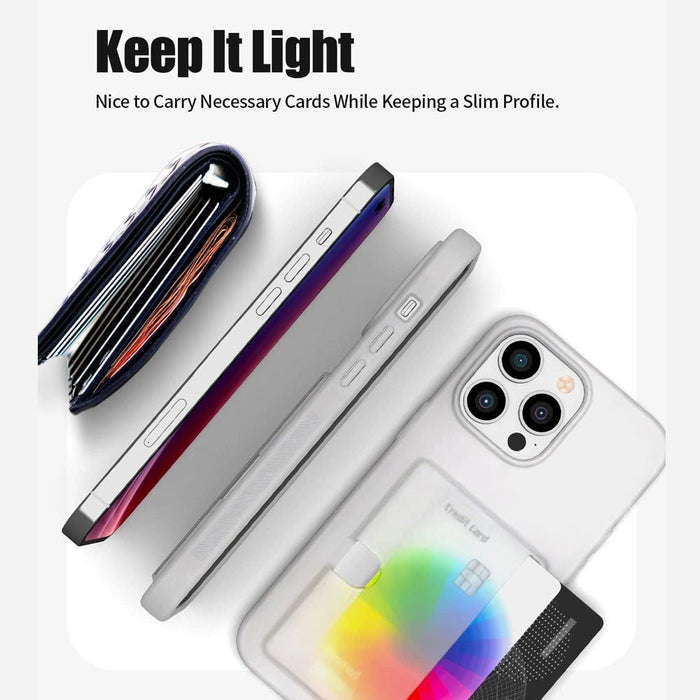 Mercury Goospery Rail 2 Card Case for iPhone 16 Pro | Slim Shockproof Secure 2 - Card Storage | Black Transparent Variants | JPC Mobile Accessories Australia Wallet Case JPC MOBILE ACCESSORIES