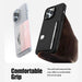 Cards securely stored in rail slots without falling or scratching device