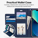 Mercury Goospery Rich Diary Case iPhone 14 Wallet Flip Folio Leather Card Holder 9 Colours Wallet Case JPC MOBILE ACCESSORIES