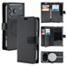 Black Mercury Mansoor magnetic wallet case for iPhone 17 Pro Max / 18 Pro Max, showing card slots and charging ring