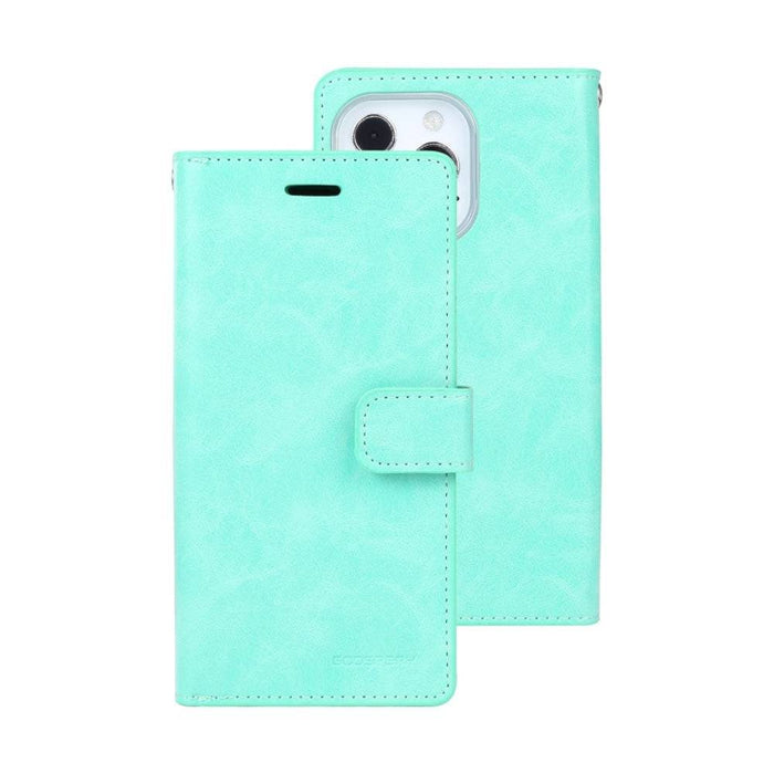 Mercury Mansoor Diary Wallet Case in Mint