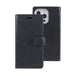Mercury Mansoor Diary Wallet Case in Navy