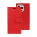 Mercury Mansoor Diary Wallet Case in Red