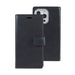 Mercury Mansoor Diary Wallet Case for iPhone 16 Plus in Navy