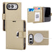 Mercury Rich Diary magnetic ring case for iPhone Duo in Gold