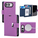 Mercury Rich Diary magnetic ring case for iPhone Duo in Purple
