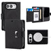 Mercury Rich Diary magnetic ring case for iPhone Duo in Black