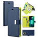 Mercury Rich Diary Wallet Case card storage feature