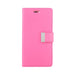 Mercury Rich Diary Wallet Case in Hot Pink